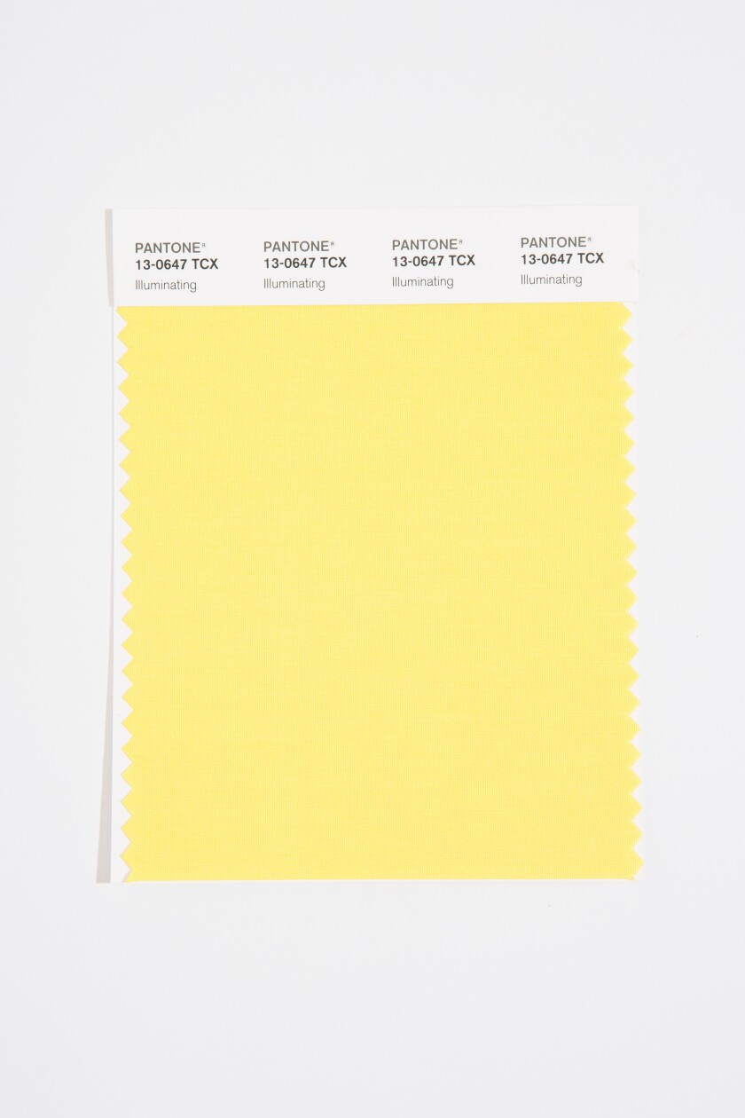 Pantone Color of the Year 2021: Illuminating